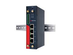 H7961 4G LTE Cat 4 Industrial IoT VPN Router, 4×Ethernet, Dual SIM, RS232/RS485, Wi-Fi, PoE, DIN Rail, GPS