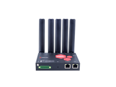 H8821 5G Industrial IoT Router, Dual SIM, Wi-Fi 6, 2 x GigE, RS-232, RS-485, DIDO, SD-WAN
