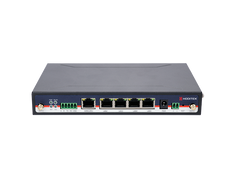 Router Industriale IoT 5G H8871, Dual SIM (eSIM opzionale), 5×GigE, RS232/RS485, Wi-Fi 6, GPS, PoE