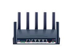 Router Industriale IoT 5G H8871, Dual SIM (eSIM opzionale), 5×GigE, RS232/RS485, Wi-Fi 6, GPS, PoE